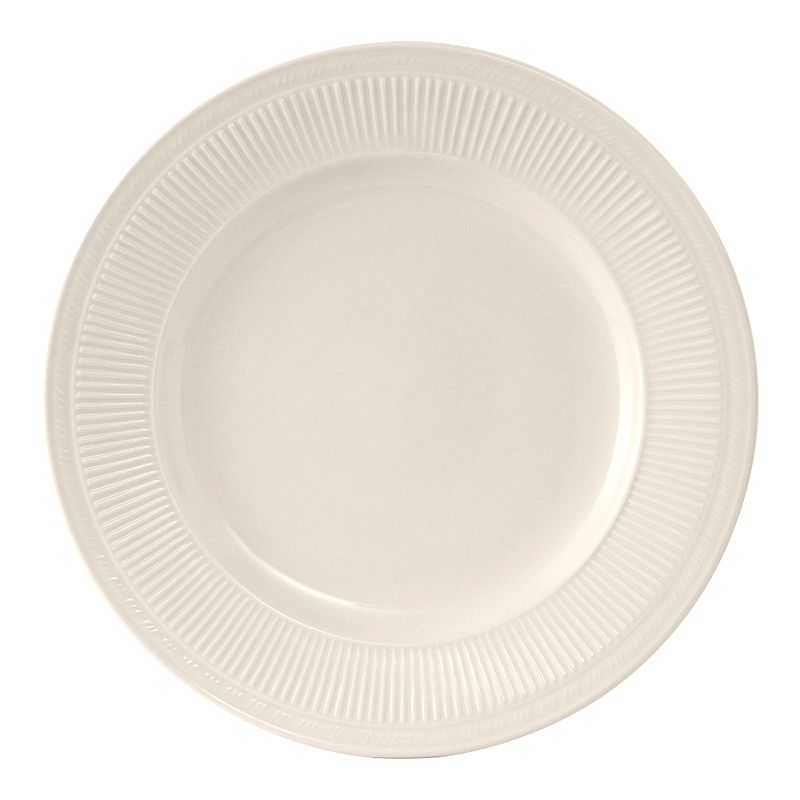 Tuxton&reg; Hampshire 11" Round Eggshell Plate