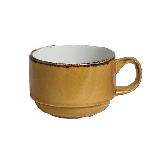 Steelite Performance Terramesa Mustard 7 Oz Slimline Stacking Cup