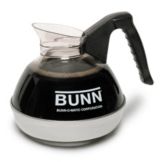 BUNN&reg; Easy Pour&reg; 64 Oz Black Coffee Decanter / Case of 1