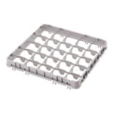 Cambro Camrack Soft Gray 16-Compartment Full-Size Half Drop Extender