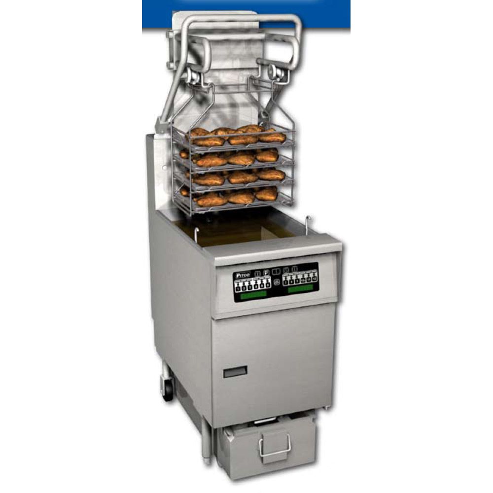 Pitco&reg; Solstice&trade; EZ-Lift Gas Fryer with Computer Controls