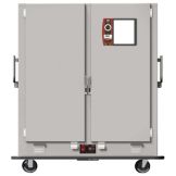 Metro&reg; S/S 2-Door Heated Banquet Cabinet / Holds 200 Plates