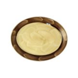 Steelite Performance Naturals Peppercorn 8" Oval Coupe Platter