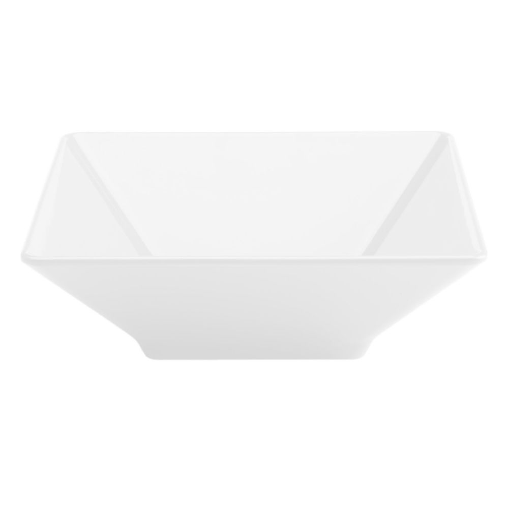 Elite Global Solutions Golden Ratio 12-1/2" Square White Bowl