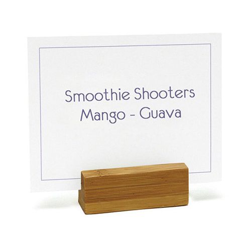 Front Of The House&reg; Bamboo Sign / Menu Holder