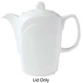 Steelite Distinction Bianco White Lid D for 11 Oz. Coffee Pot
