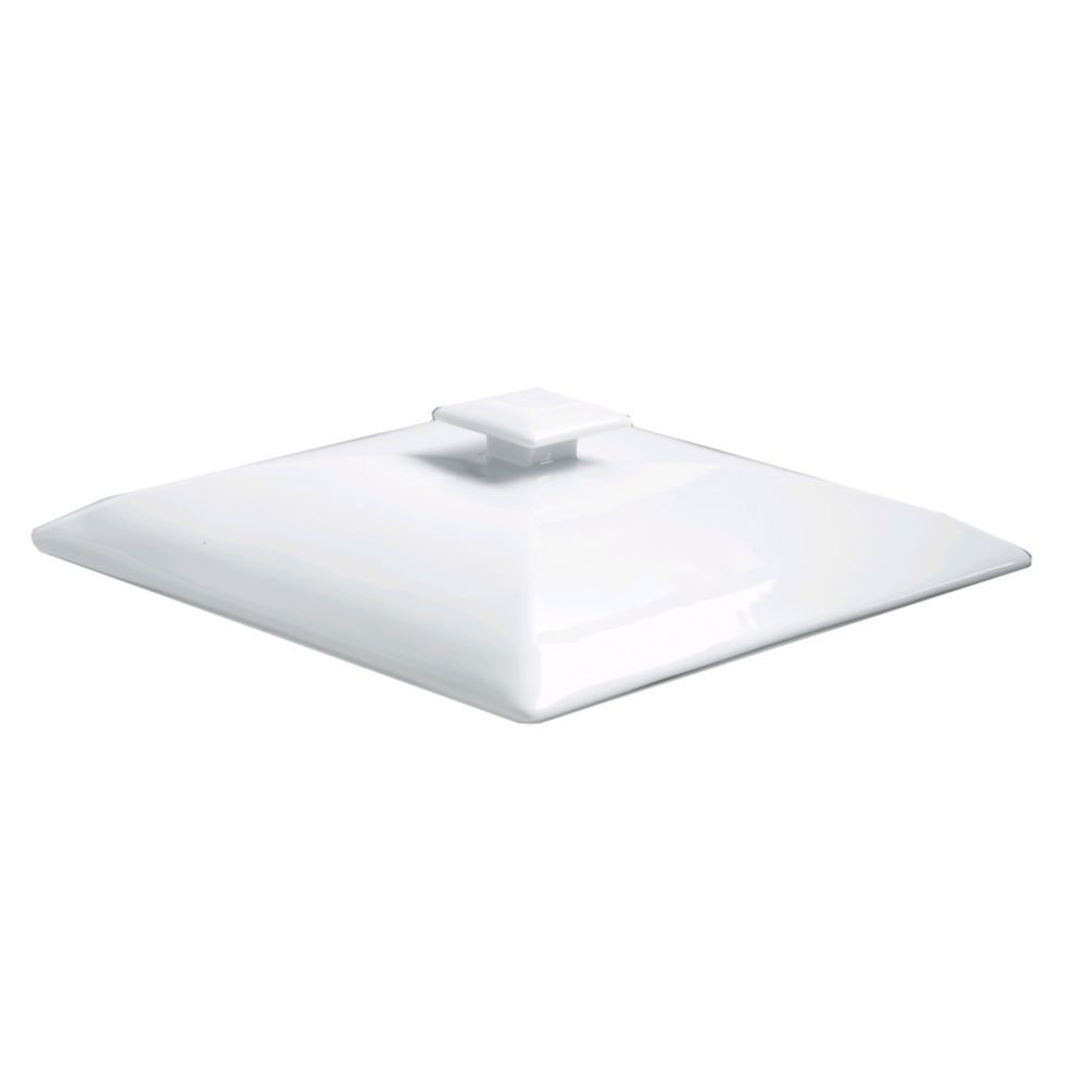 Steelite Rene Ozorio Aura Duo White Lid for Square Bowl