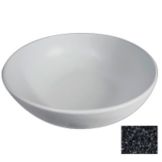 Bugambilia Large Deep Round Buffet Bowl, Granite Black, 372 oz