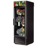 True&reg; Black Radius Front Refrigerated Floral Case, 23 Cu Ft