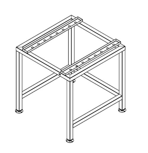 Alto-Shaam&reg; Stacking Kit for 6-10ESiN over ASC-2E CombiTherm Ovens