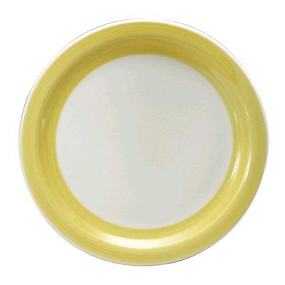 Oneida&reg; Jubilee&trade; 10-3/8" Ivory / Canary Yellow Plate