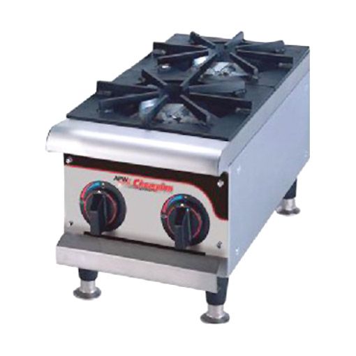 APW Wyott Champion Gas Hot Plate Standard Series, Export, GHP-2H-CE