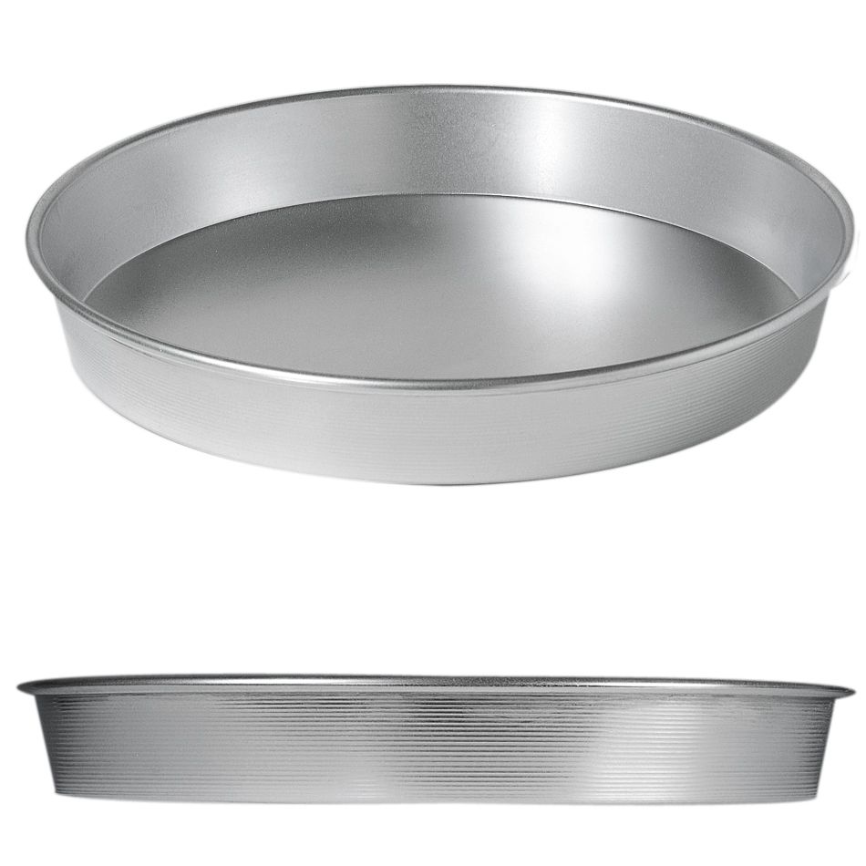 American MetalCraft Aluminum 12" Round Tapered Deep Pizza Pan