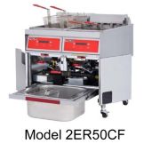 Vulcan Hart Three Fryers w/ KleenScreen&reg;