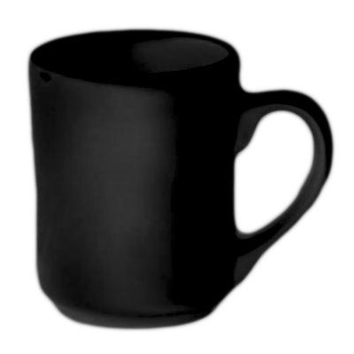Diversified Ceramics Black 8 oz Austin Mug
