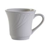 Tuxton&reg; Sonoma 6 Oz Porcelain White Tall Cup