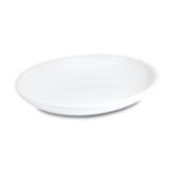 Delfin 3 Qt. White Oval Metro Bowl