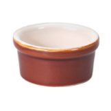 Vertex&reg; Brown Accessories Collection 2-1/2 Oz Caramel Ramekin