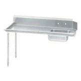 Jackson Left Side Installation Soiled Side Dishtable, 72" Length