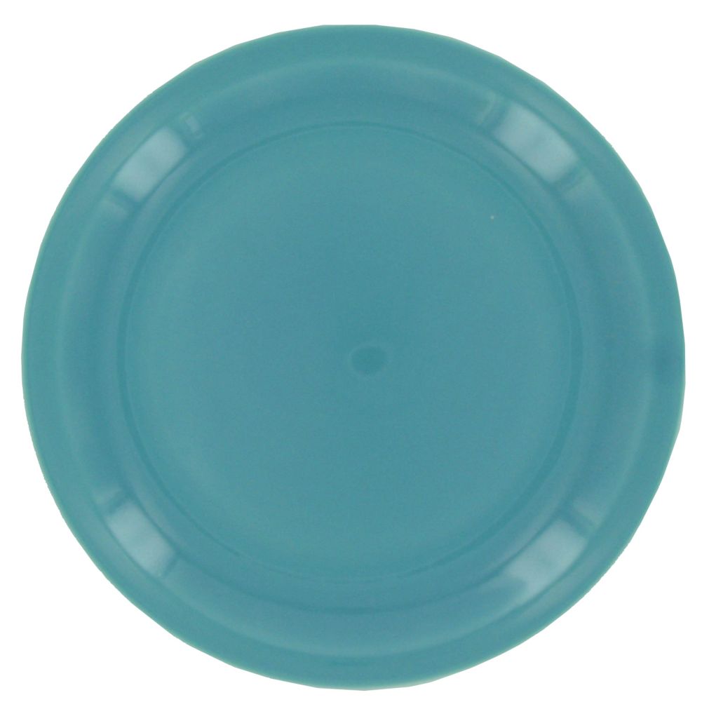 Homer Laughlin Colorations&trade; Turquoise NR 9" Plate
