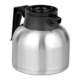 BUNN&reg; S/S 64 Oz Economy Thermal Carafe with Black Lid