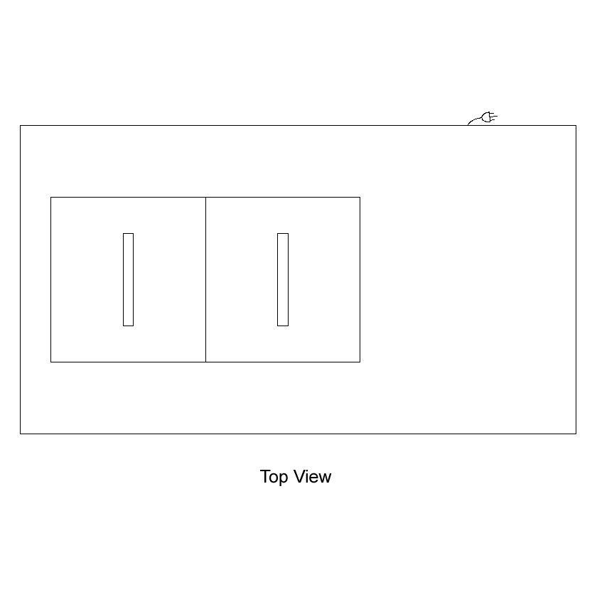 Ranserve Milk Cooler, 54"L, 30