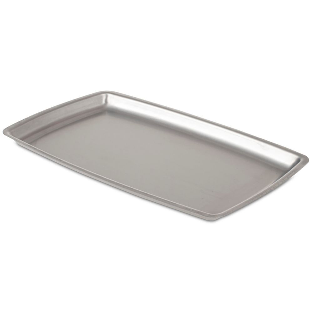 JB Prince Stainless Steel Rectangular Sizzle Platter