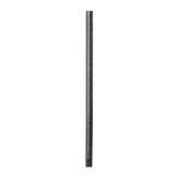 Focus Foodservice 74" Stationary Black Epoxy Coated Post