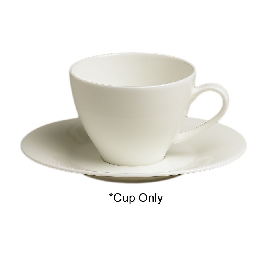Steelite Narumi Elliptica White 5 Oz Coffee Cup