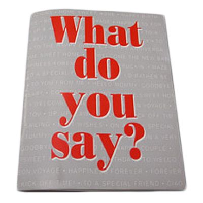 Kopykake&reg; "What Do You Say" Cake Book