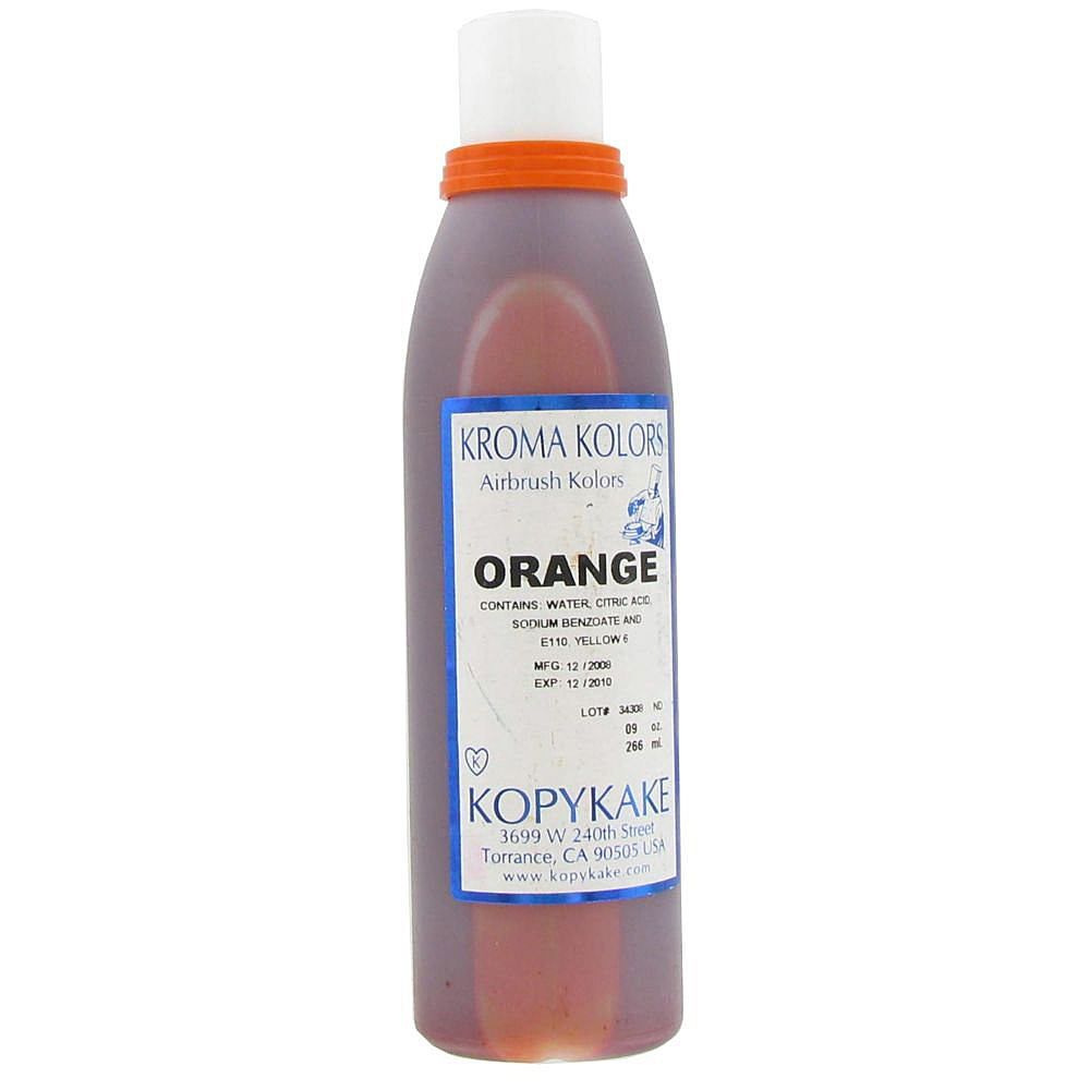 Orange Kroma Kolor Bottle, 9 oz (for Airgun Units)