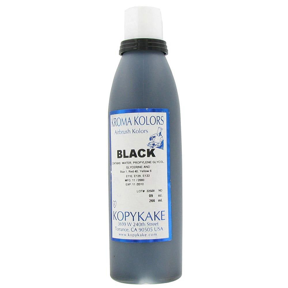 Black Kroma Kolor Bottle, 9 oz (for Airgun Units)