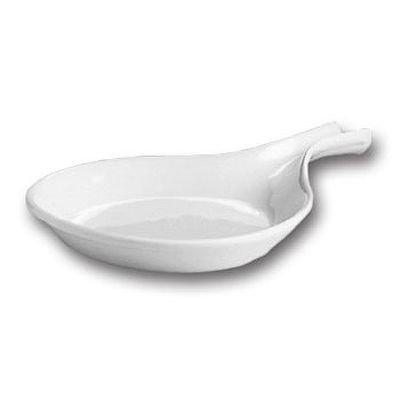Hall&reg; China PDQ ValueLine&trade; White 18 Oz. Fry Pan Server