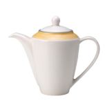 Steelite Simplicity Rio Yellow 21 Oz Coffee Pot