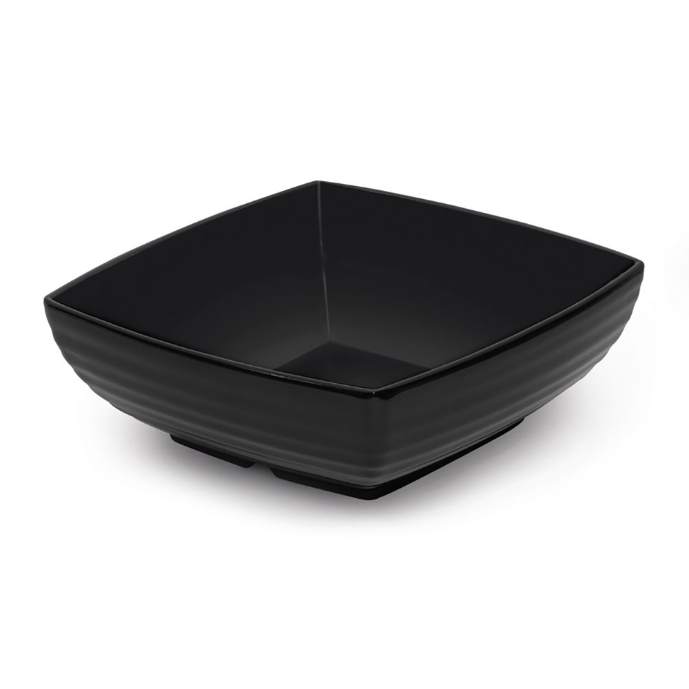 G.E.T. Milano&trade; 9" Black Square Bowl
