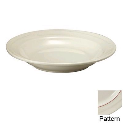 Oneida&reg; Espree&trade; Accent Burgundy 8-1/2" Soup Bowl