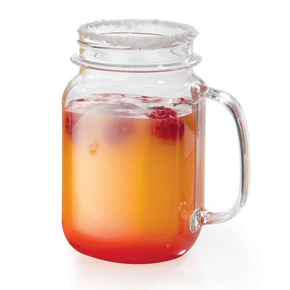 G.E.T. Cheers Specialty Drinkware 16 Oz Poly Mason Jar