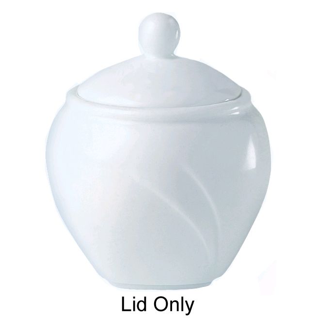 Steelite Distinction Alvo White Lid for Sugar Bowl