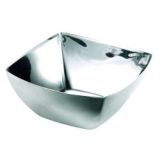 Steelite Worthy, Noble & Kent Mirror Finish S/S Square Bowl