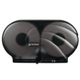 San Jamar&reg; Black Pearl 9" Jumbo Bath Tissue Dispenser