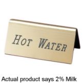 Cal-Mil&reg; "2%" Gold Beverage Tent