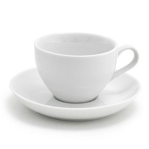 Cup And Saucer, 6 Oz., 3-1/2"