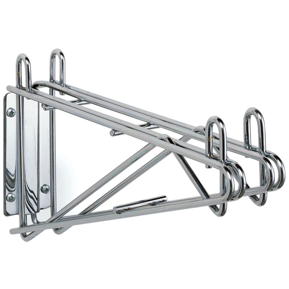 Metro&reg; Super Erecta&reg; Wall Mount 24" S/S Shelf Supports