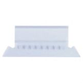 Tab, Clear, 2 In, F/Hang Folders,