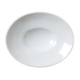 Vertex&reg; China Signature White 6 Oz Oval Bowl
