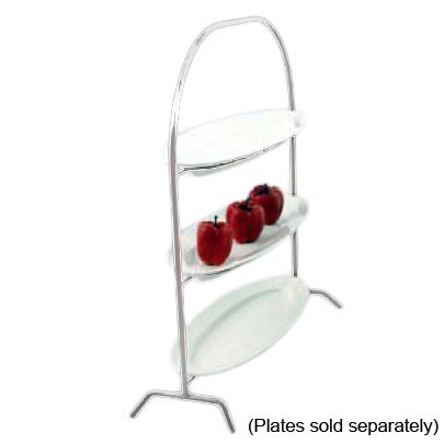 Dover European Metalworks Nickel Chrome 29-1/2"H Padova Stand