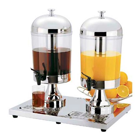 Regalware&reg; S/S 8.5 Qt Dual Beverage Dispenser