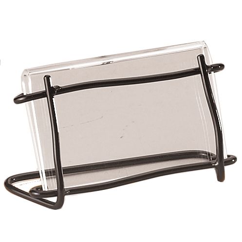 Cal-Mil&reg; Black Frame Twig Style 2" x 3.5" Card Holder
