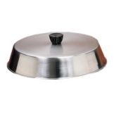 American Metalcraft S/S 7-1/2" Round Basting Cover w/ Knob