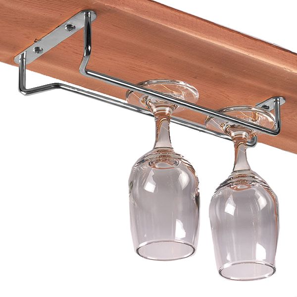 American Metalcraft Chrome Plated Wire 24" Glass Hanger